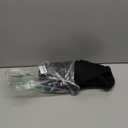 Dog Carrier Sling - Reversible Puppy Carrier Purse with Storage Pocket, Hand-Free Dog Sling Carrier for Carry Small Dogs and Cats, Travel Safety Harness, Dog and Cat Harness(Black)