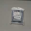 Clabby 120 Pcs Anti Tarnish Jewelry Bags for Organizer and Storage Clear PVC Jewelry Bag Mini Plastic Pouch Transparent Rings Earrings Packing Small Zipper Lock Pouch for Travel, 3 Sizes (Clear)