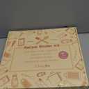 Recipe Binder 8.5x11 3 Ring, Recipe Book to Write in Your own Recipes, Full Page Recipe Binder with Plastic Sleeves, Blank Recipe Cards and Dividers (Gentian Blue)