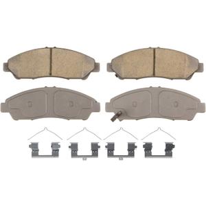 Wagner Brake ThermoQuiet QC1378 Ceramic Disc Brake Pad Set