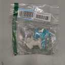 LuFOX 3Pcs Plastic Dual Head Bottle Cap Sprinkler, Bottle Watering Spout Bonsai Watering Can for Indoor Seedlings Plant, Garden Tool (Blue, Gray, Beige)