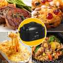 22-Quart Electric Roaster Oven with Removable Pan and Self-Basting Lid, Perfect for Turkey Roasting with Temperature Control from 150 to 450F and Cool-Touch HandlesBlack, 22QT
