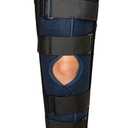United Ortho 61018 3-Panel Knee Immobilizer, 18" (Navy)