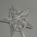 Christmas Tree Topper Star Warm White Light Christmas Tree Decor for Christmas Holiday Home Fit for General Size Xmas Tree, 8.7 Inch