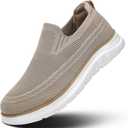 Men's Walking Boat Shoes Slip On Casual Loafers Non Slip Comfortable Lightweight Work Driving Shoes 10.5