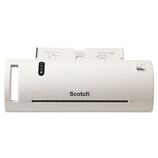 Scotch Thermal Laminator Value Pack 9" W with 20 Letter Size Pouches TL902VP