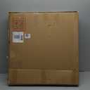 LYYYXGYP Round Wood Mirror 24 Inch Farmhouse Wall Mirror Wooden Framed Brown Circle Mirror for Bathroom