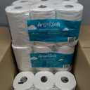 4 x Angel Soft Toilet Paper, 12 Mega Rolls = 48 Regular Rolls, Soft and Strong Toilet Tissue