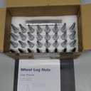 Orion Motor Tech M14x1.5 Spike Lug Nuts, 14mmx1.5 Wheel Lug Nuts Compatible with Chevy Silverado Express, Ram 2500 3500, Ford F250 F350, GMC Sierra Yukon Savana, Spike Lug Nut Set, Set of 32, Chrome