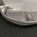 Stainless Steel Toddler Plates with Suction, 4 Pack Kids Baby Plates Set with Sturdy Silicone Suction Base Easy to Clean 9 inch