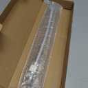Gas Supply Line 0L4836A Fuel Line Flex 3/4 No PVC Part fit for Generac Generators, Flexible stainless steel flex line, Replaces 0D3031 Rubber Hoses, 15" Fuel Connection Hose