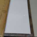 Loddie Doddie Magnetic White Board - 24 in x 36 in, Engineered Wood Frame - Easy Clean Magnetic Dry Erase Board for Wall - Built-in Marker Tray