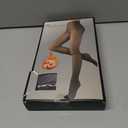 200D Thermal Opaque Winter Tights, Skin-Permeable, Slim Fit (Black)