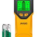 Stud Finder Wall Scanner - 5 in 1 Stud Finder Tool w/Smart Chip and HD LCD Display, Stud Detector Beam Finders for the Center and Edge of Wood AC Wire Metal Studs Joist Pipe (Yellow Feathers)