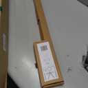 Ivilon Drapery Window Curtain Rod - End Cap Style Design 1 Inch Pole. 28 to 48 Inch Color Black