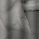 Blulu Girls Faux Fur Bolero Princess Shawl Wraps Girls Shrug Coat Jacket Flower Cape Wedding Party Dress 10-11Y