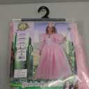 Rubies Girl's Wizard of Oz Deluxe Glinda Costume Dress With Crown