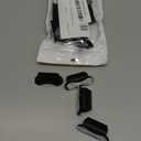 20PCS Adhesive Silicone Pen Holder for Desk Organizer, Strong Sticker Pencil Marker Holder for Clipboard Classroom Office Teacher Supplies (Black)