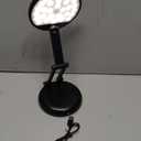 Desk Lamps for Home Office Rechargeable 3600mAh, Foldable+Portable Cordless Desk Light Small Table Lamp,Dimmable+9 Brightness Small Table Lamp Desk Light Table, LED Desk Lamps for Home Office (Black)