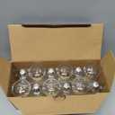TJOY ST58 Vintage LED Edison Bulbs, Dimmable, 2200K Amber, 12 Pack, 8W