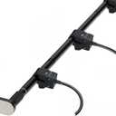 Garland Hanger for Front Door, Adjustable Double Door Garland Hanger 32"-80" Heavy-Duty Metal Wreath Holder for Front Door, No Screws Drilling, Damage-Free Christmas Halloween Decorations (32"-39")