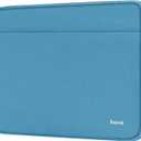 Laptop Sleeve Bag, 15.6 inch Computer Case Shockproof Protective Notebook Case with Accessory Pocket, Briefcase Carrying Laptop Sleeve for 15.6" HP, ASUS, Dell, Lenovo, Acer -Sky Blue