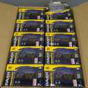 SAS 10 Pack 66519 Raven 7 mil Black Nitrile Disposable Gloves - X-Large (100 Gloves per Box)