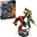 LEGO Marvel Epic Battle: Hulkbuster vs. The Hulk Building Toy for Boys & Girls - Avengers: Age of Ultron Display & Play Set W/2 Minifigures for Kids, Ages 9+ - Gift Idea for Birthdays - 76343