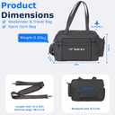Travel Duffel Bag, Lightweight Bag with Wet Pocket, Water-Resistant Travel bag for Women, Puffer Weekender Bag with Shoe Compartment,Fitness Bag and Daily Use