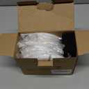 12 Pack Cat Water Fountain Filter, 8 Pcs Cat Fountain Filters Replacement Dia is 5" & 4 Pcs Pre-Filter Sponges for 81oz / 2.4L Round Automatic Pet Water Fountain Dog Dispenser, 3-Filtration System