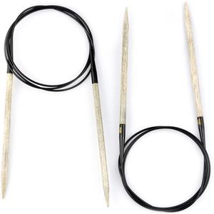 Lykke Fixed Circular Knitting Needles - Driftwood - 32"