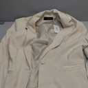 Women's 2 Piece Suit One Button Dressy Blazer Pants Suit Set Business Casual Outfits, Beige, Large