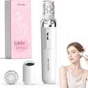 Facial Hair Remover for Women, 2-in-1 Smooth Glide Painless Electric Epilator with LED Light, USB Rechargeable Portable Lady Shaver for Face Lip Chin Leg Arms Bikini