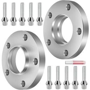 SCITOO 2X 5 Lug Wheel Spacers Hubcentric 20mm 5x120mm to 5x120mm 12x1.5 72.56mm fits for 325ci 325i 325xi 328ci 328i 330i 330xi 325i 325xi 328i