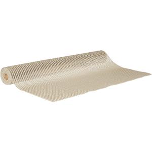 Con-Tact Brand Grip-N-Stick Durable Self-Adhesive Non-Slip Shelf and Drawer Liner, 18" x 4', Taupe