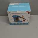 Smart Bird Feeder with Camera Solar Powered, AI Birds Species Identification, 2.5K HD Video Bird House with Camera for Outside, Weatherproof Design Ideal Gifts for Valentine's Day, Bird Lovers, Blue