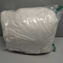 CozyLux Queen Comforter Set Ivory, 3 Pieces Solid Comforters Queen Size Breathable Quilted Bedding Sets, Luxury Soft Lightweight Bed Set with Down Alternative Comforter and 2 Pillowcases All Seasons