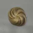 SARLA Hair Bun Extension Synthetic Drawstring Updo Fake Ballet Bun for Women Lady Donut Chignon Bahama Beige