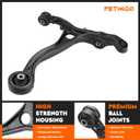 Front Lower Control Arms w/Ball Joints Replacement Suspension Kit for Acura TSX 2009-2014, Fit for Honda Accord 2008-2012, Driver & Passenger Side, K641112, K641113, K500081 (4PCS)