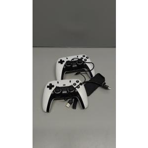 2,4G Wireless Controller Gamepad White (2 Pack)