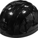 Lightweight Safety Bump Cap - Breathable Baseball Style Protective Hat with Reflective Stripes, Size: Micro Brim