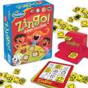 ThinkFun Zingo Bingo Award Winning Preschool Game for Pre-Readers and Early Readers Age 4 and Up - One of the Most Popular Board Games for Boys and Girls and their Parents (97700)