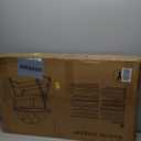 Baby Bassinet Bedside Sleeper - 3 in 1 Bassinets with Waterproof Sheets, Soft Mattress and Breathable Mesh, Adjustable Height Bedside Bassinet for Baby with Wheels, Storage Basket, Gray