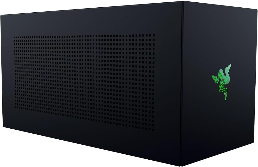 Razer Core X V2 External Graphics Enclosure (eGPU): Compatible with Windows 11 Thunderbolt 4/5 and USB 4 Laptops & Devices - 4 Slot Wide NVIDIA/AMD Graphics Cards PCIe 4.0 Support - 140W PD via USB C