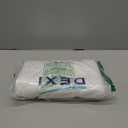 DEXI Bathroom Rugs 24x16, Washable Non Slip Bath Mat for Shower Floor, Absorbent Quick Dry Bathmat with Rubber Backing, Ultra Soft Plush Carpet for Tub, White