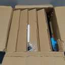 AOZITA Spice Rack Organizer for Cabinet, Spice Organizer with 28 Empty Spice Jars with Black Lids, Funnel, Spice Labels, Seasoning Organizer for Countertop, Cabinet, Kitchen, Pantry, Cupboard