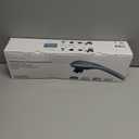 MEGAWISE Cordless Back Massager for Shoulders, Waist, Legs, Rechargeable 3200mAh Battery, 5 Speed and 5 +2 Massage Nodes 5 Hard, 2 Soilicone Nodes, Massage While Moving Around