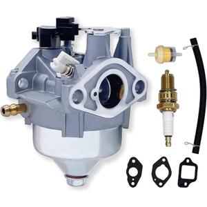Carburetor for Honda GCV170 GCV170LA HRN216 Lawn Mower 16100-Z9L-811 with Spark Plug Gasket Carb Tune Up Kit