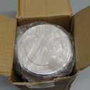 Coffee Bean Storage Container with One-way Valve Airtight Lid Date Tracker for Coffee and More Food Fresh and Storage, Clear Borosilicate Glass Coffee Canister(1.2 Qt - 13.1 OZ)