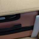 Sweetcrispy Carry on Suitcase, 29IN Luggage with Spinner Wheels, Hard Shell ABS, TSA Lock, Pale Pink